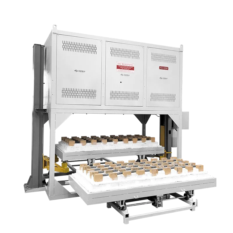 High-temperature lifting furnace, double loading platforms for alternate operation, temperature control ±1℃