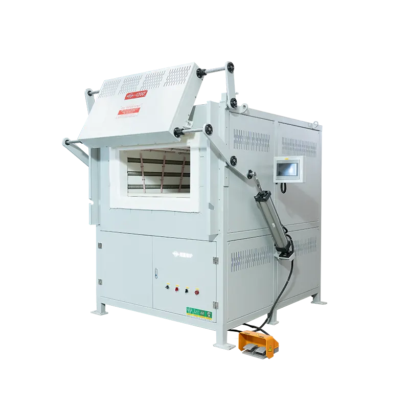 1200°C Pneumatic Top-Opening Box-Type Furnace