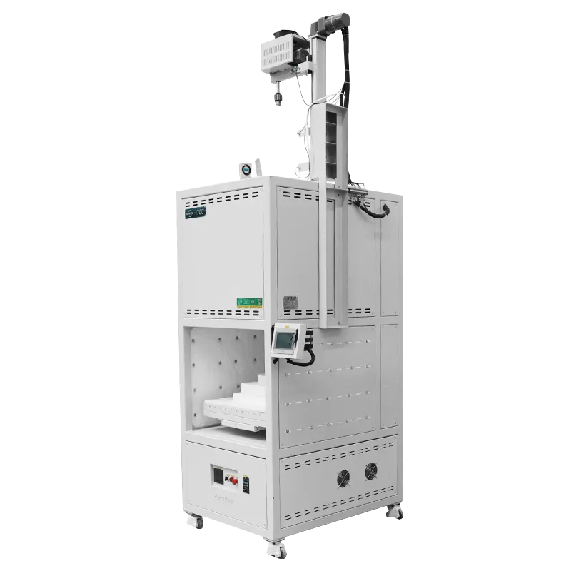 1700°C Digital Lifting High-Temperature Stirring Electric Furnace