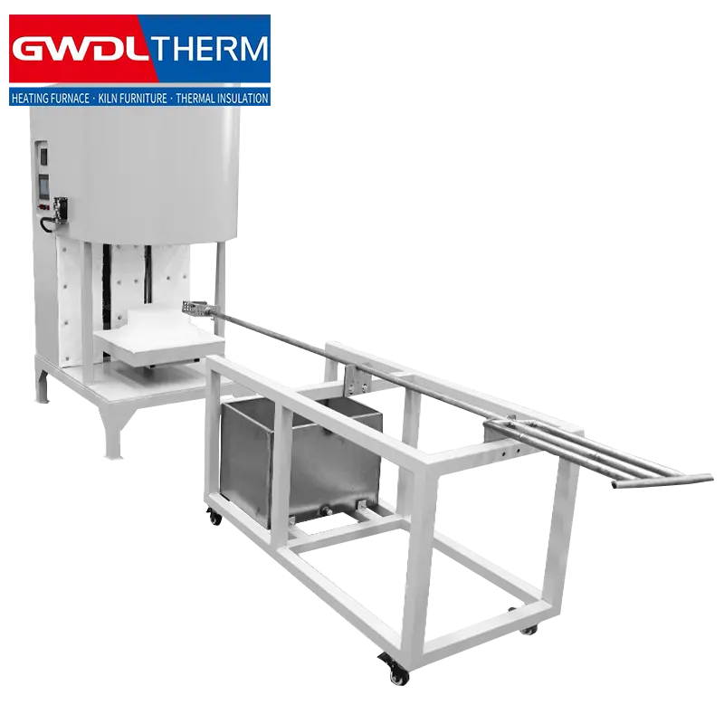 1700°C Mini Lifting Electric Furnace with Integrated Operating Platform