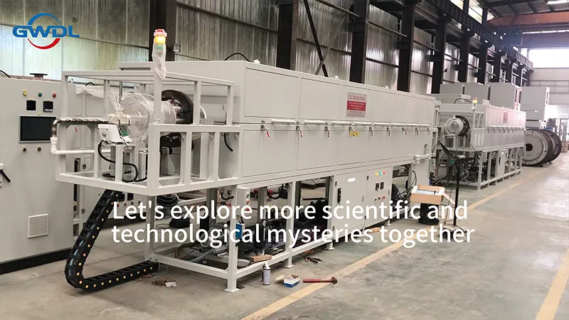 Multi-stage high-purity material calcination rotary kiln