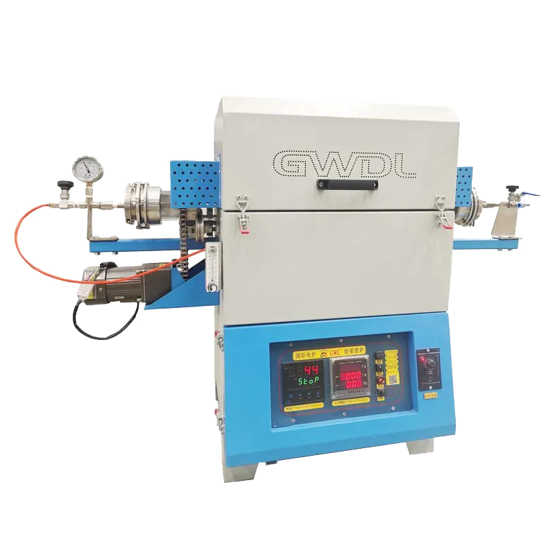 Lab-Grade Tilting Rotary Furnace with 360° Rotation & Precise 60° Tilt for Advanced Materials Research