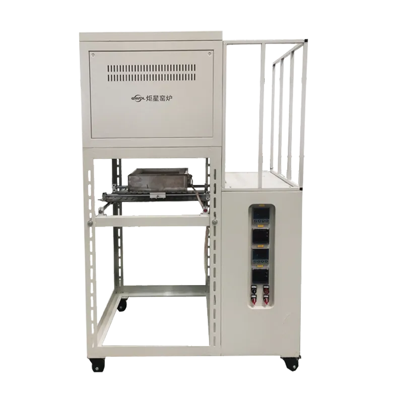 Dental-specific high-temperature frit furnace: programmable temperature control, high-purity zirconium quartz crucible, and instant solution outflow function.