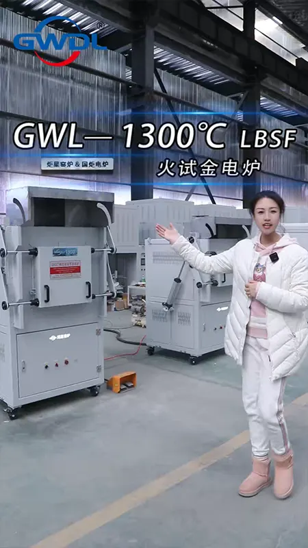 Two high-performance fire assay furnaces