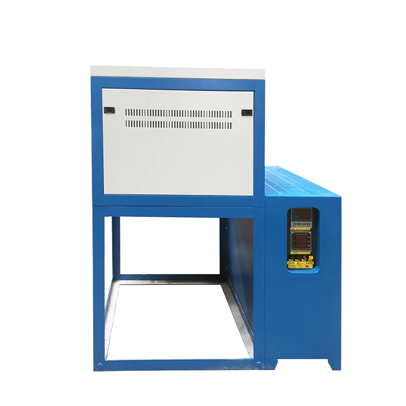 Large-capacity glass melting furnace (10-17L)  Bottom lifting type Erosion-resistant furnace chamber Temperature control accuracy: ±1℃ Dual-loop protection