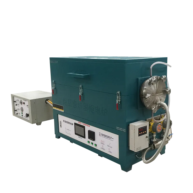 High-Temperature Atmosphere Vacuum Stainless Steel Tube Furnace with Precise Temperature Control