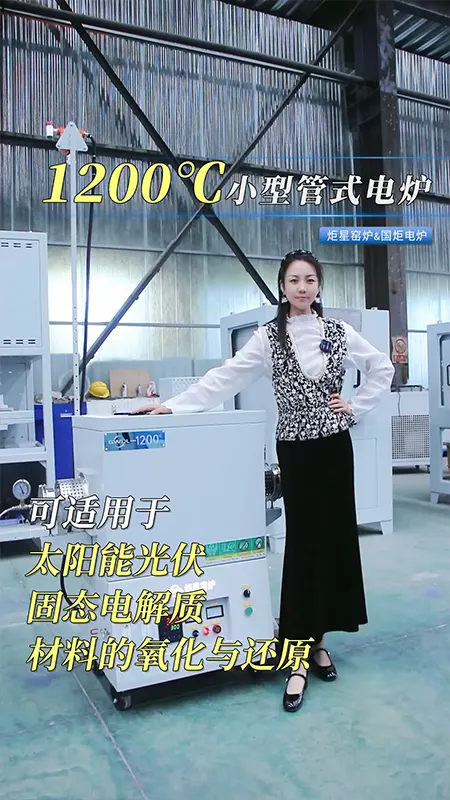 1200-degree small tubular electric furnace